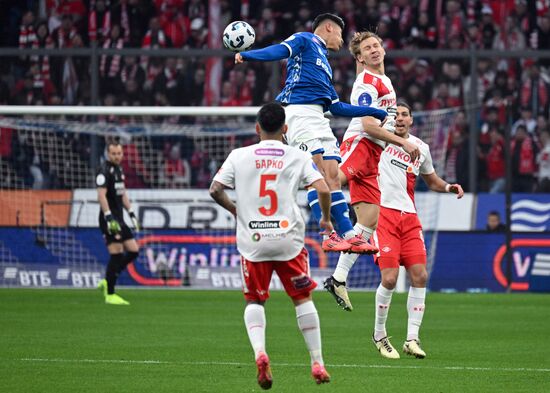 Russia Soccer Premier-League Dynamo - Spartak