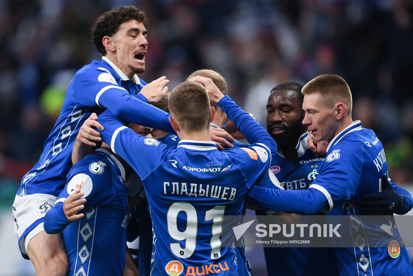 Russia Soccer Premier-League Dynamo - Spartak