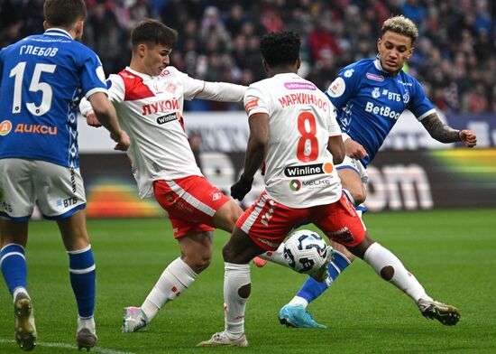 Russia Soccer Premier-League Dynamo - Spartak
