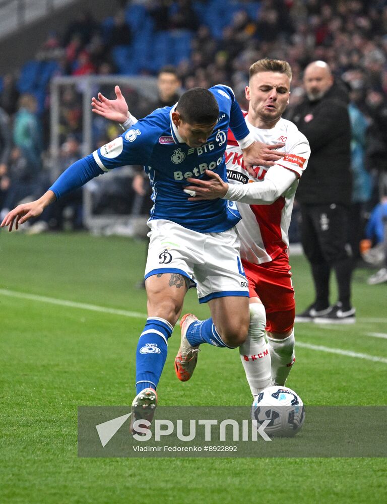 Russia Soccer Premier-League Dynamo - Spartak