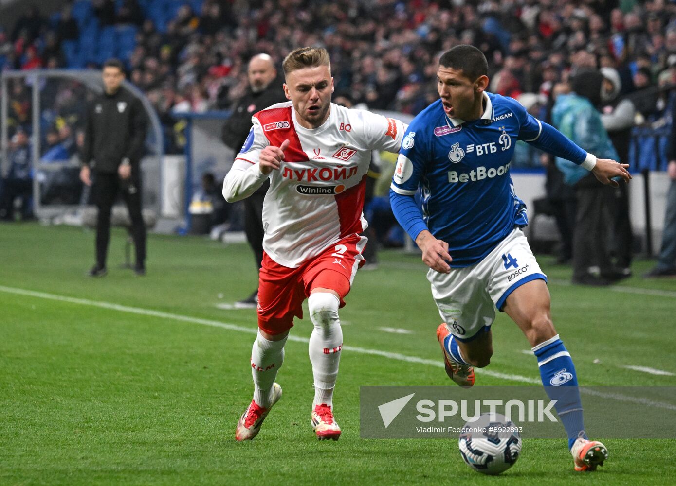 Russia Soccer Premier-League Dynamo - Spartak