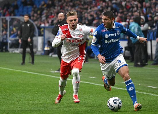 Russia Soccer Premier-League Dynamo - Spartak