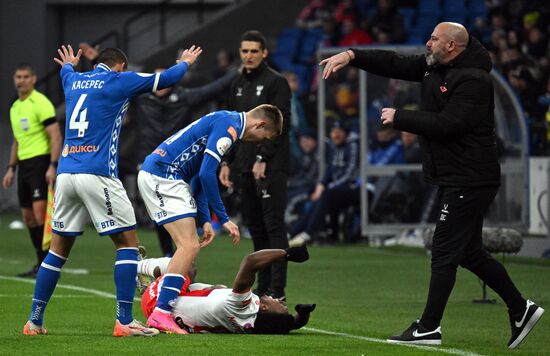 Russia Soccer Premier-League Dynamo - Spartak