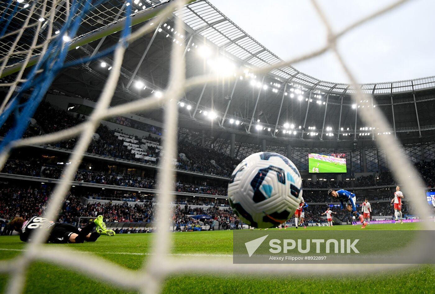 Russia Soccer Premier-League Dynamo - Spartak
