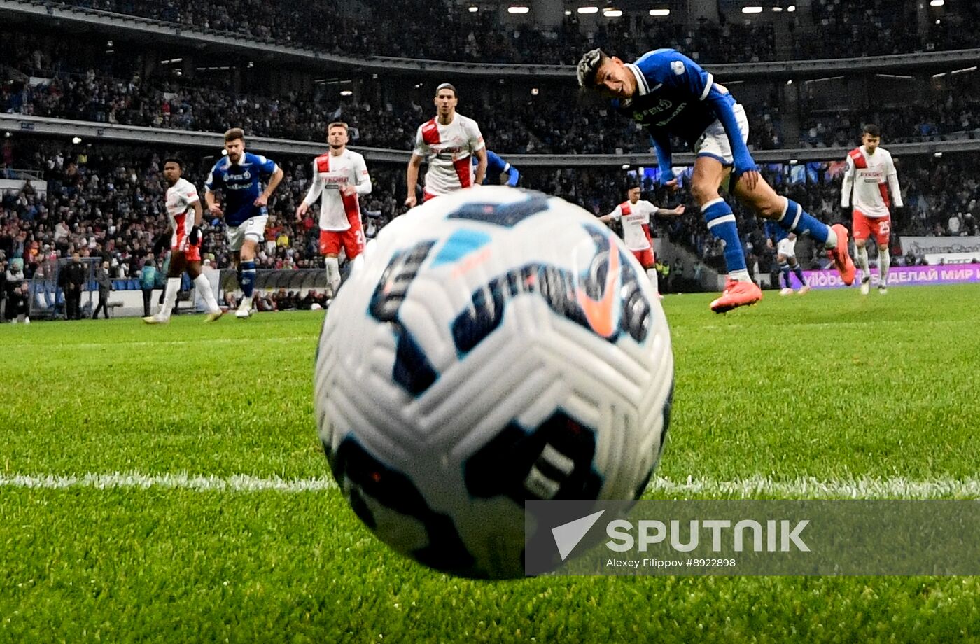 Russia Soccer Premier-League Dynamo - Spartak