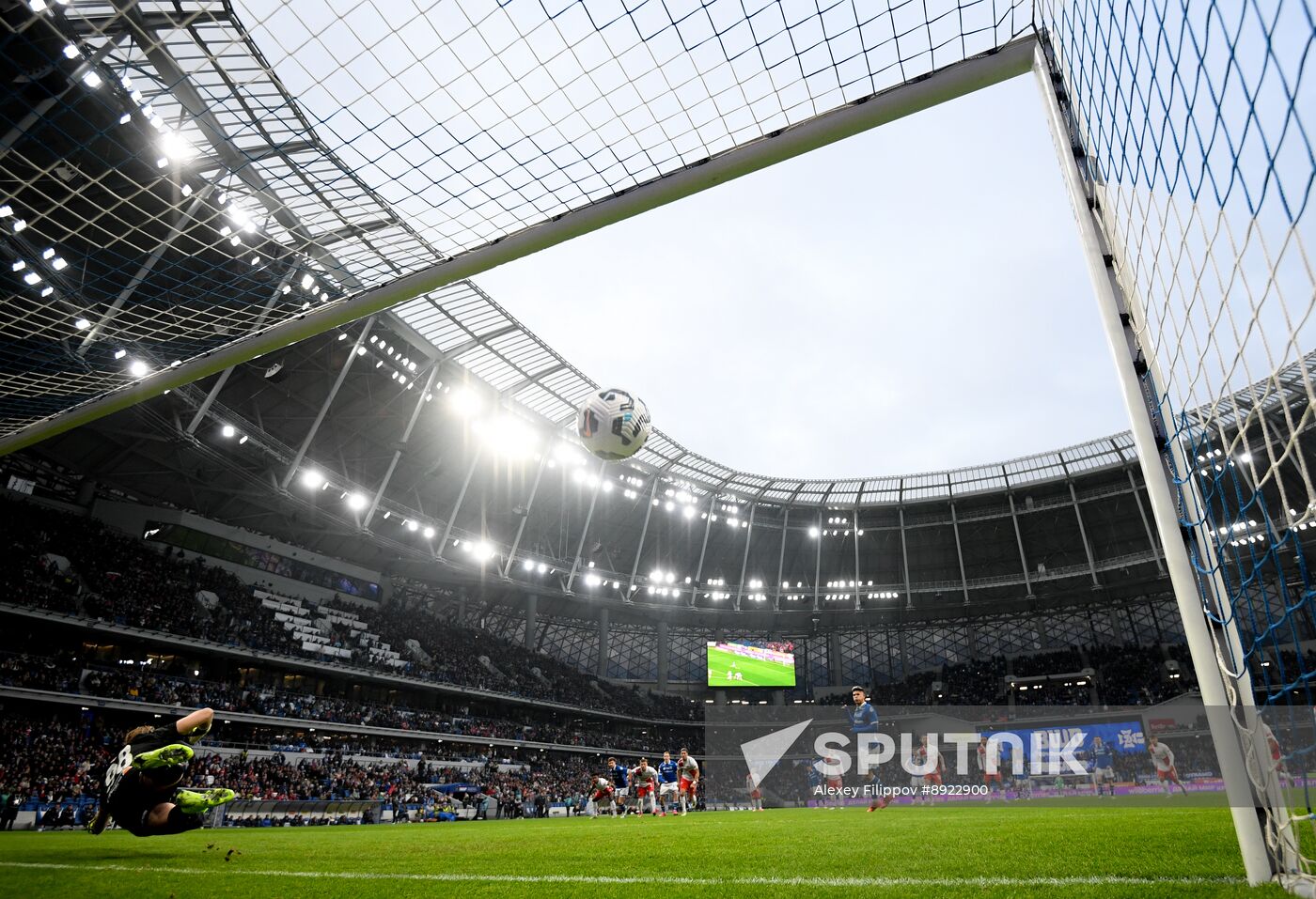 Russia Soccer Premier-League Dynamo - Spartak