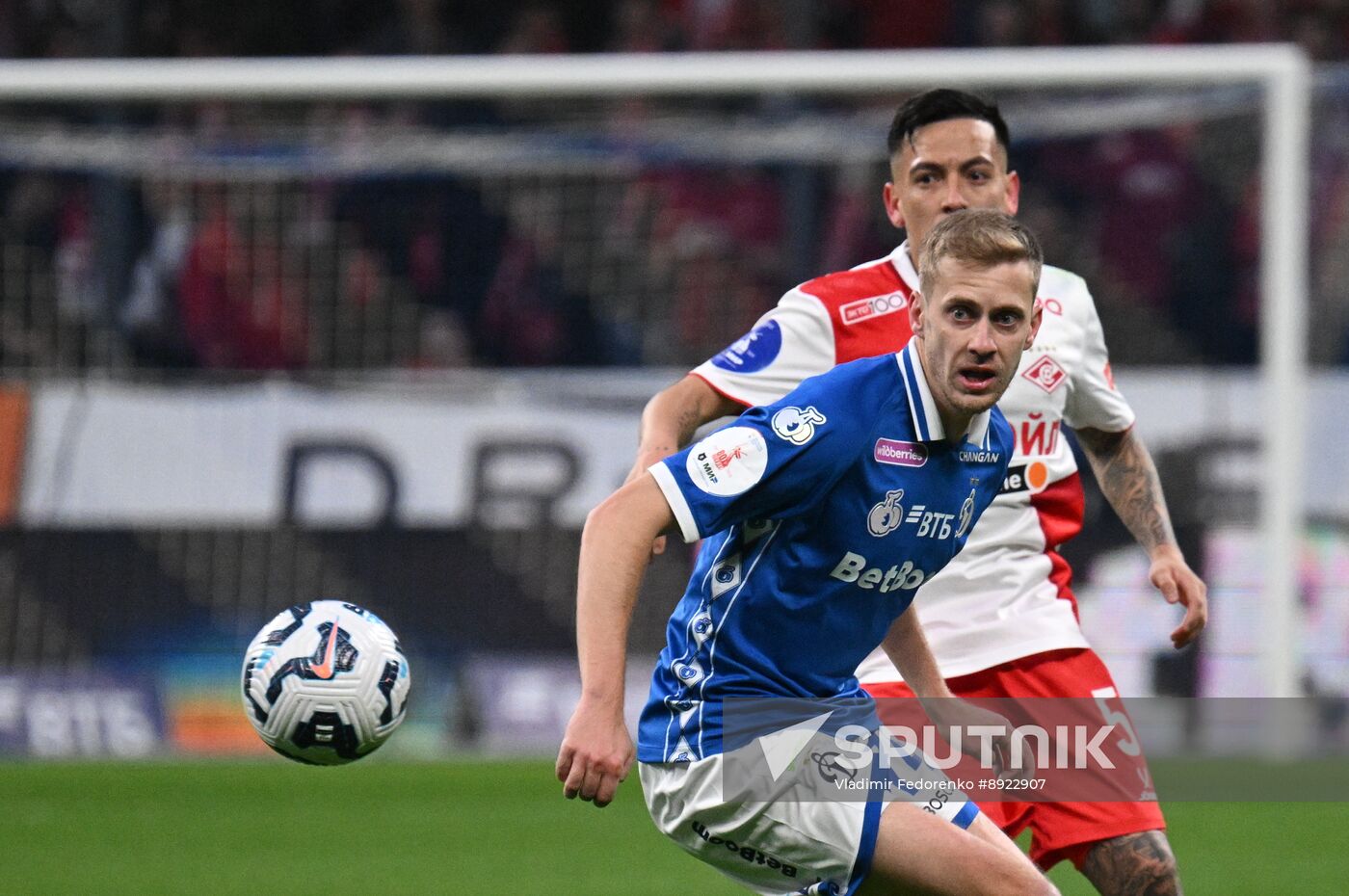 Russia Soccer Premier-League Dynamo - Spartak