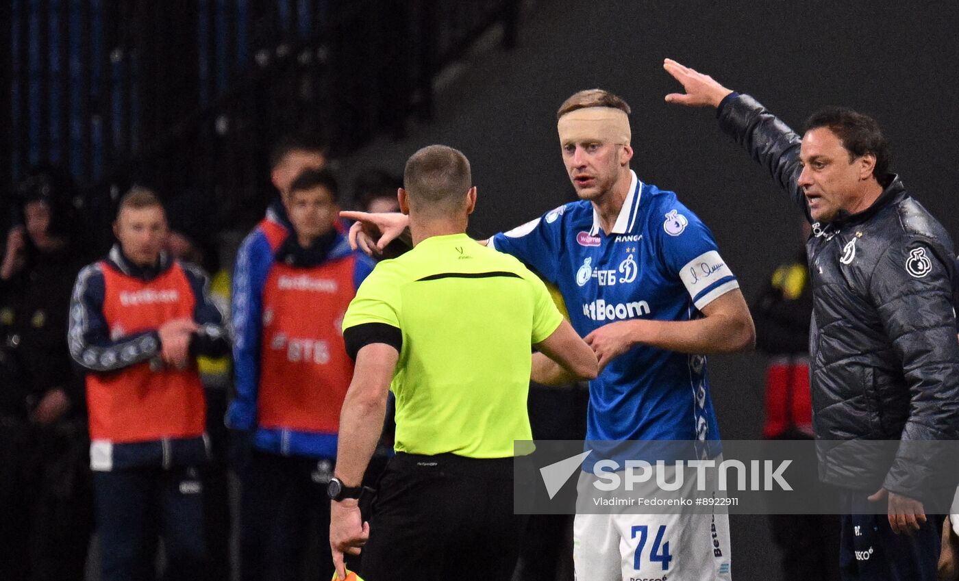 Russia Soccer Premier-League Dynamo - Spartak