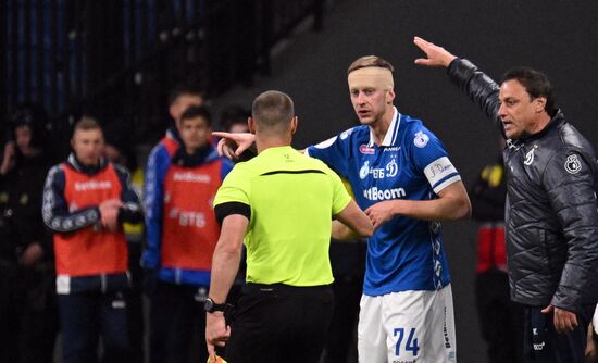 Russia Soccer Premier-League Dynamo - Spartak
