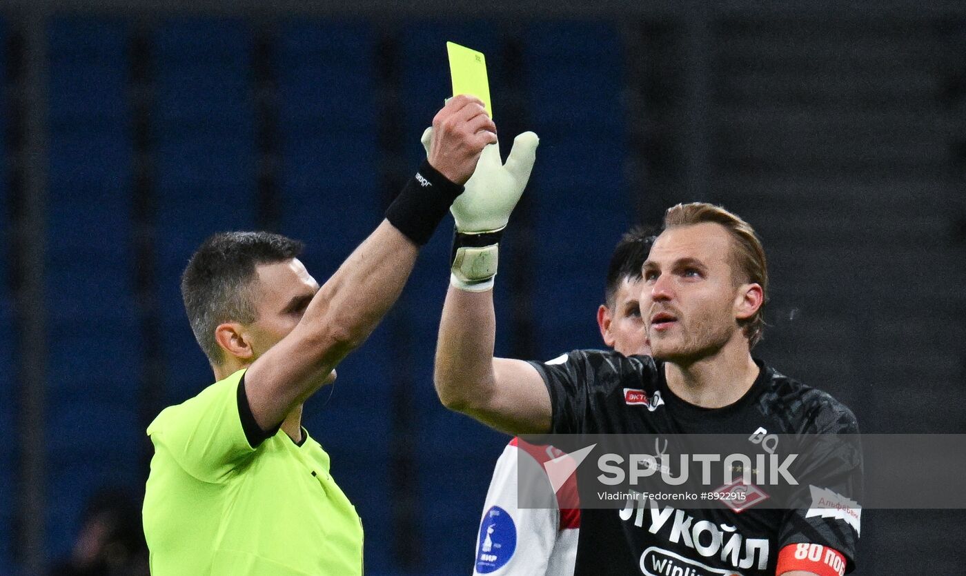 Russia Soccer Premier-League Dynamo - Spartak