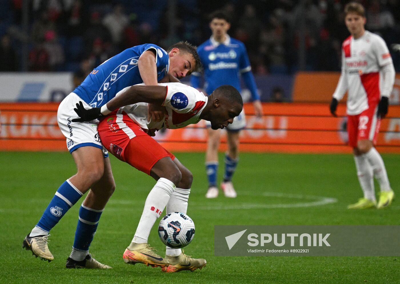 Russia Soccer Premier-League Dynamo - Spartak