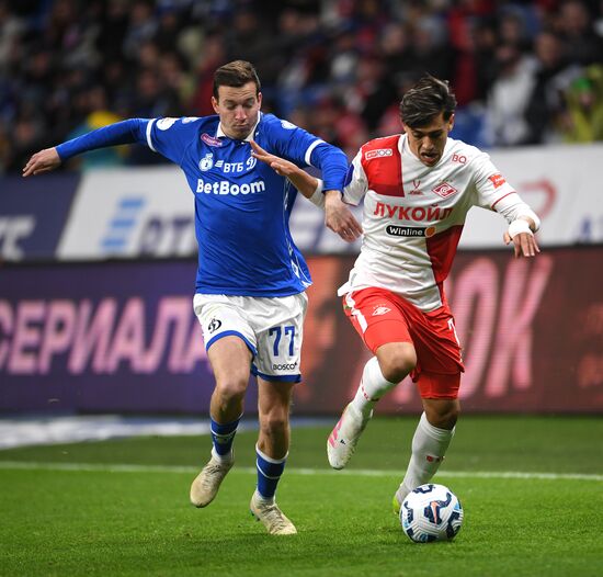 Russia Soccer Premier-League Dynamo - Spartak