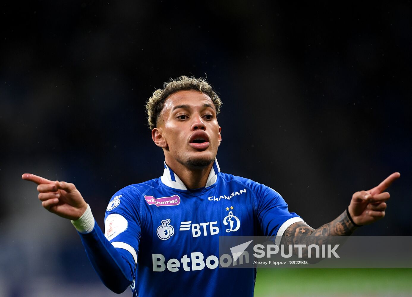Russia Soccer Premier-League Dynamo - Spartak