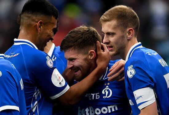 Russia Soccer Premier-League Dynamo - Spartak
