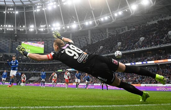 Russia Soccer Premier-League Dynamo - Spartak