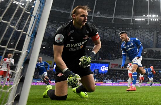 Russia Soccer Premier-League Dynamo - Spartak