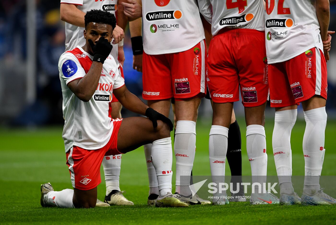 Russia Soccer Premier-League Dynamo - Spartak