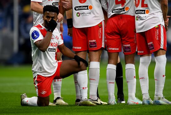 Russia Soccer Premier-League Dynamo - Spartak