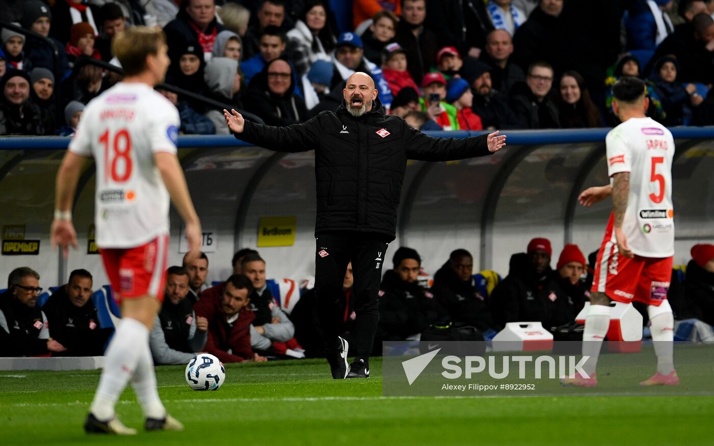 Russia Soccer Premier-League Dynamo - Spartak