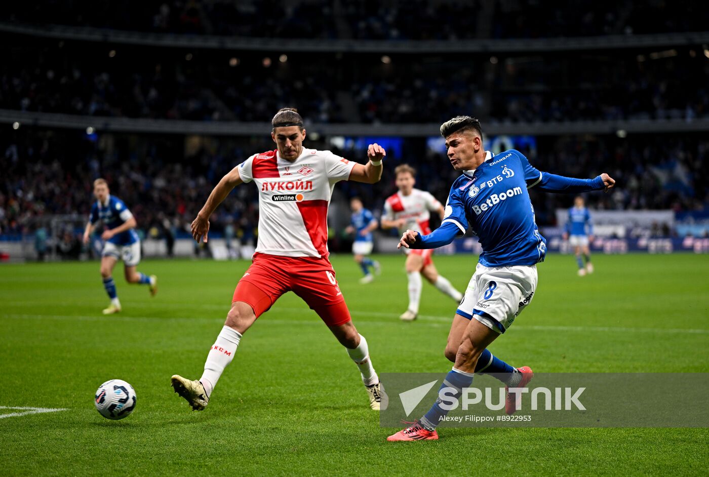 Russia Soccer Premier-League Dynamo - Spartak