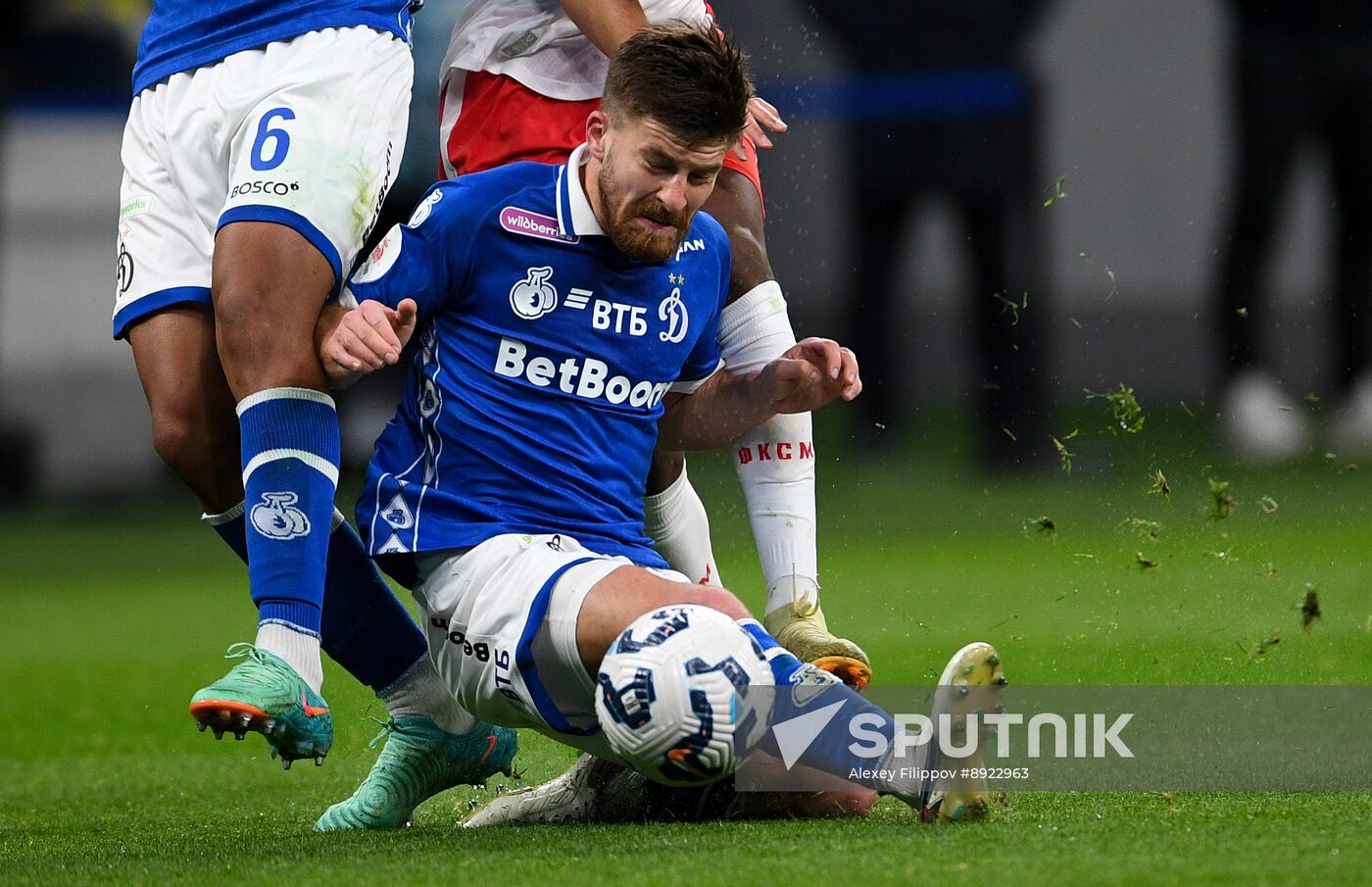 Russia Soccer Premier-League Dynamo - Spartak