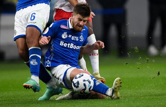Russia Soccer Premier-League Dynamo - Spartak