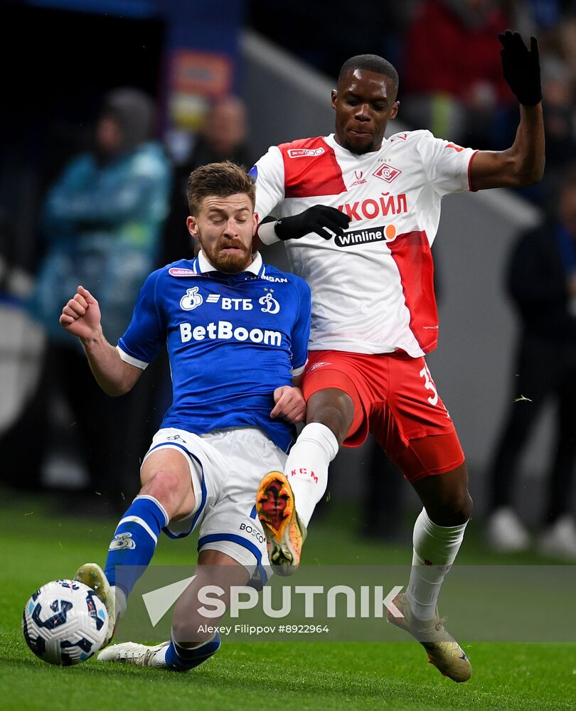 Russia Soccer Premier-League Dynamo - Spartak