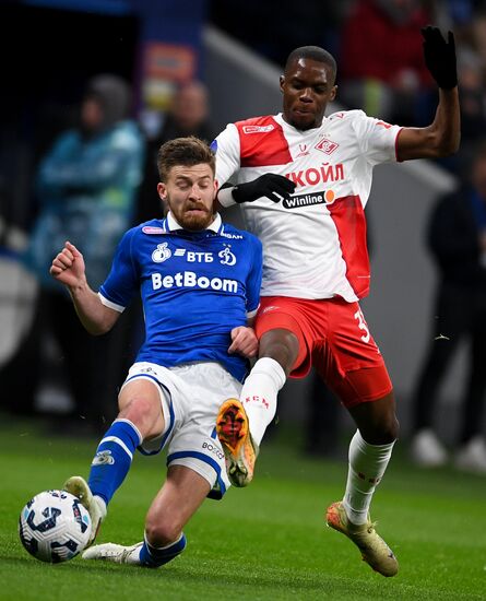 Russia Soccer Premier-League Dynamo - Spartak