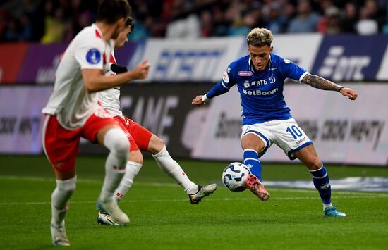 Russia Soccer Premier-League Dynamo - Spartak