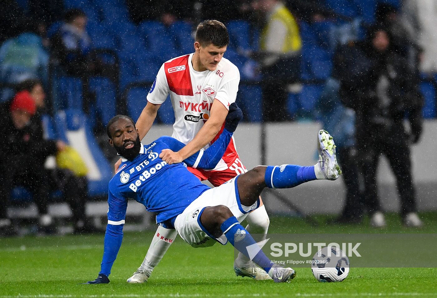 Russia Soccer Premier-League Dynamo - Spartak