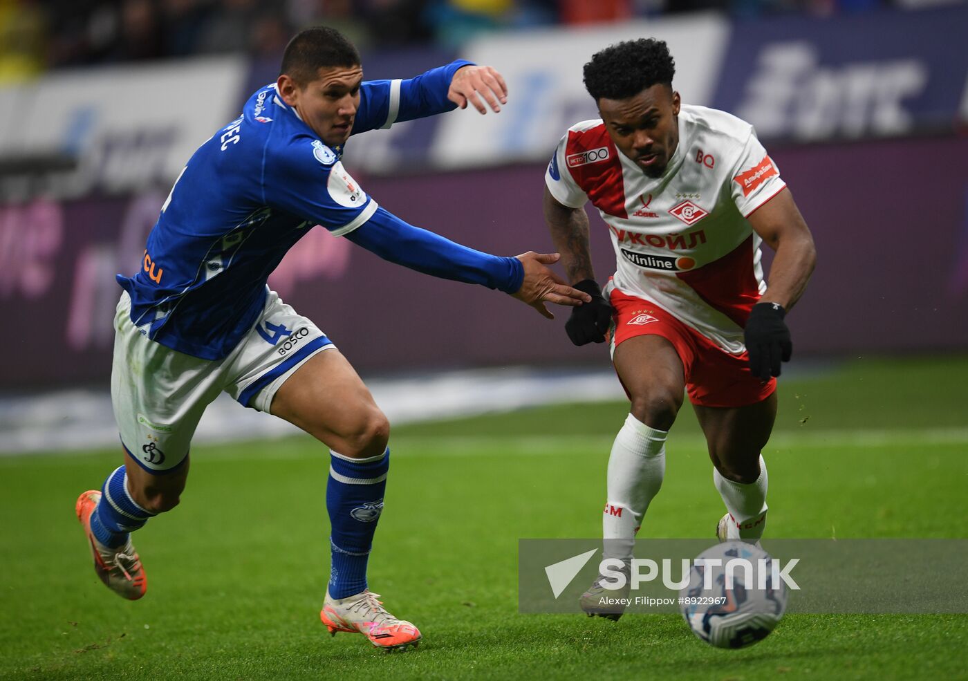 Russia Soccer Premier-League Dynamo - Spartak
