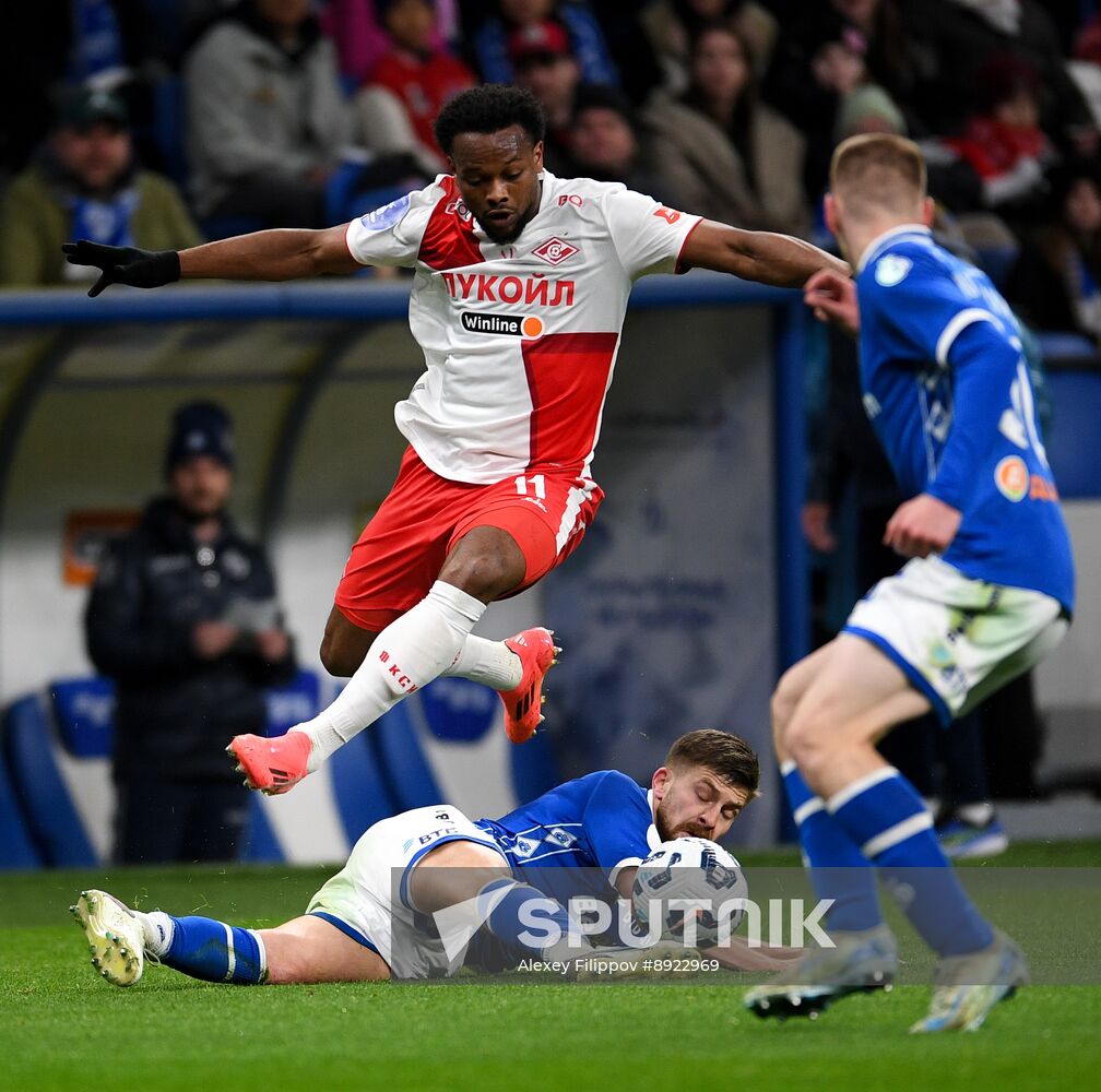 Russia Soccer Premier-League Dynamo - Spartak
