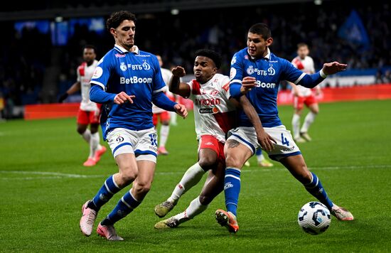 Russia Soccer Premier-League Dynamo - Spartak