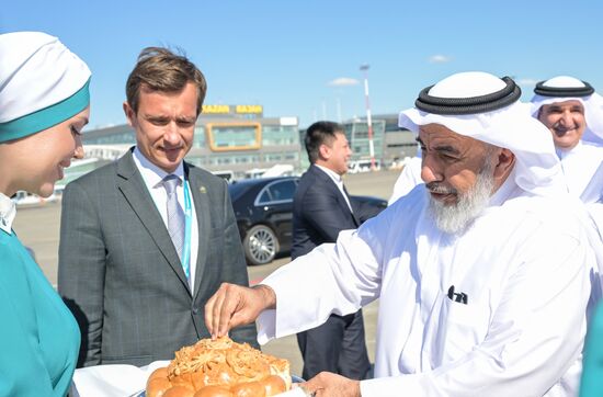 Guests arrive at KAZANFORUM 2025