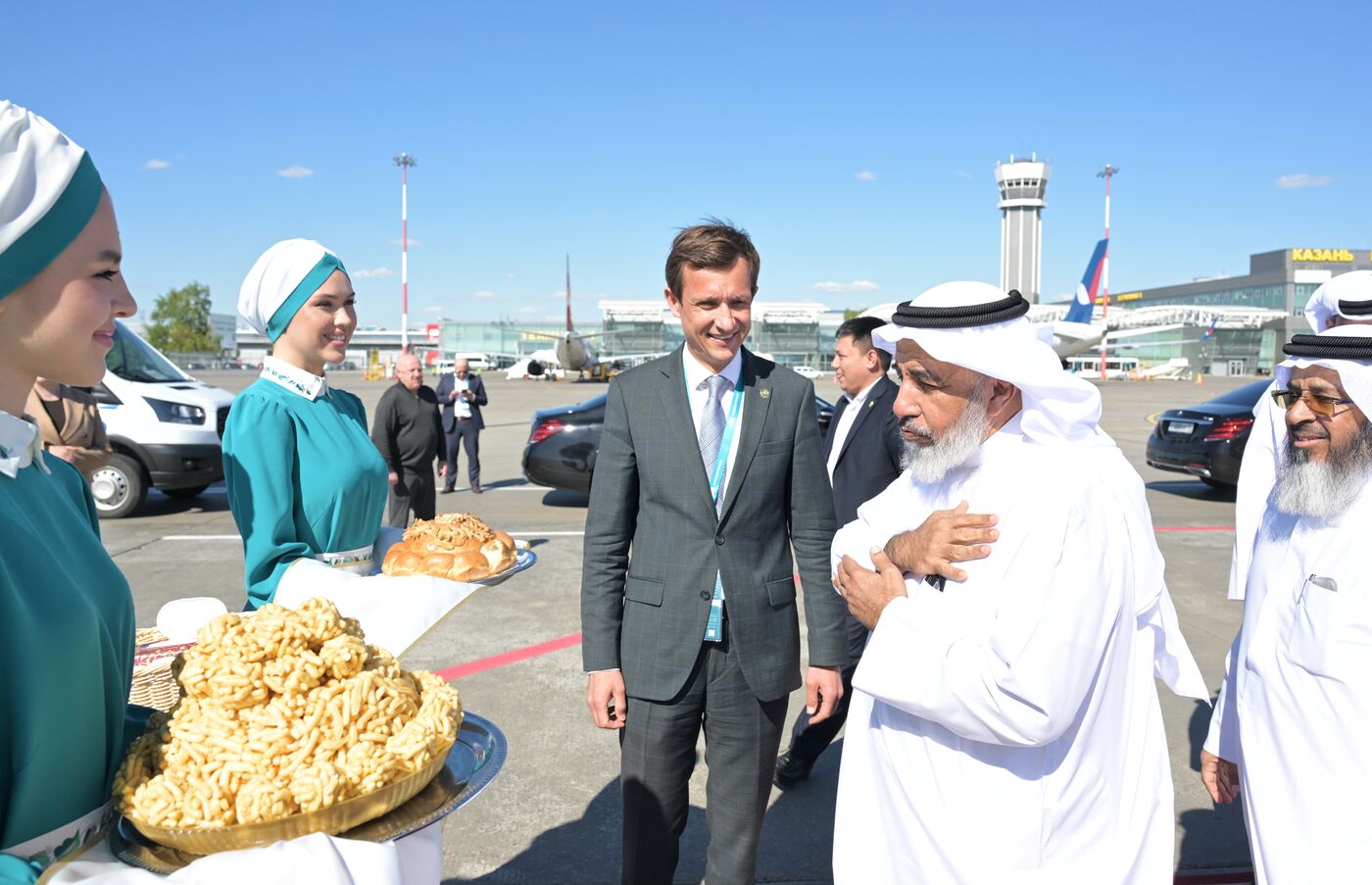 Guests arrive at KAZANFORUM 2025