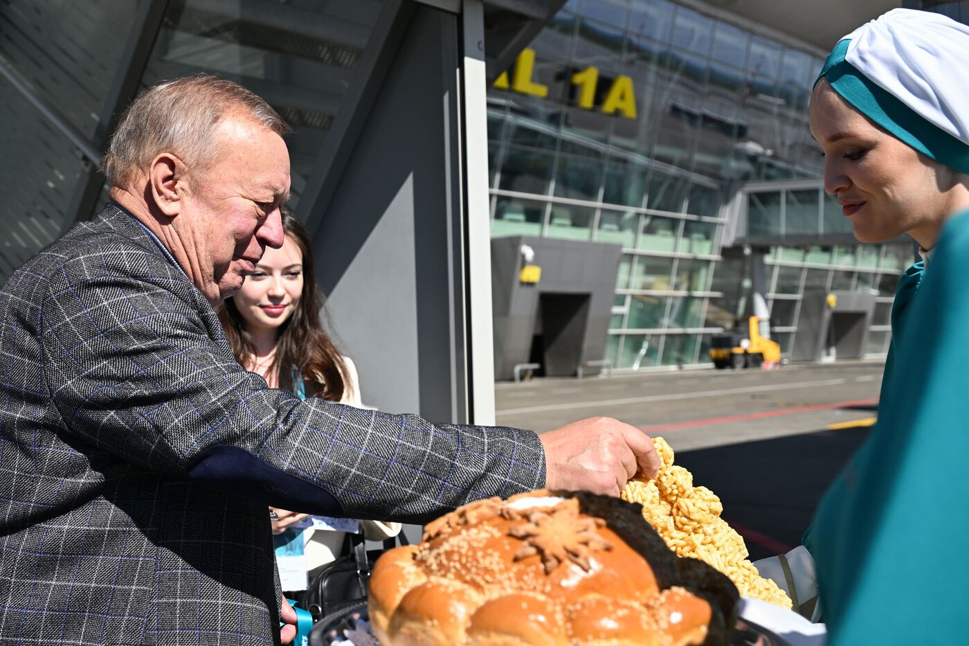 Guests arrive at KAZANFORUM 2025