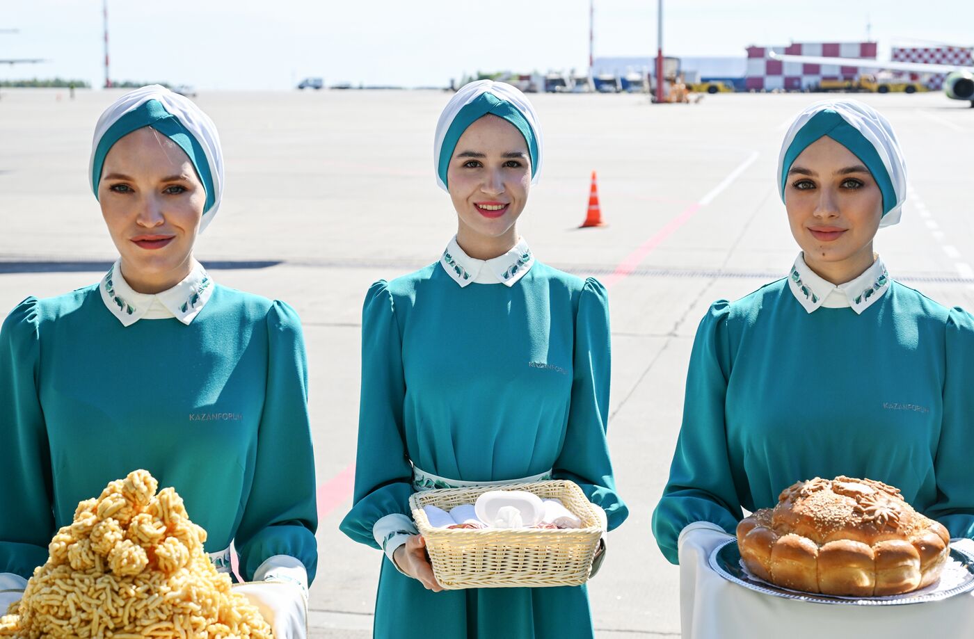 Guests arrive at KAZANFORUM 2025