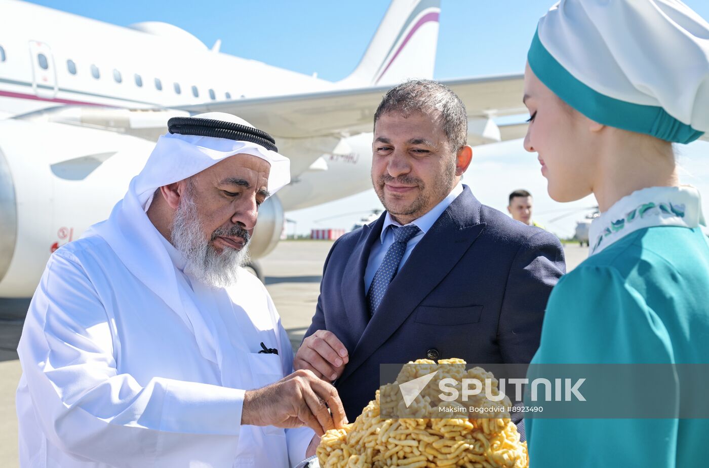Guests arrive at KAZANFORUM 2025
