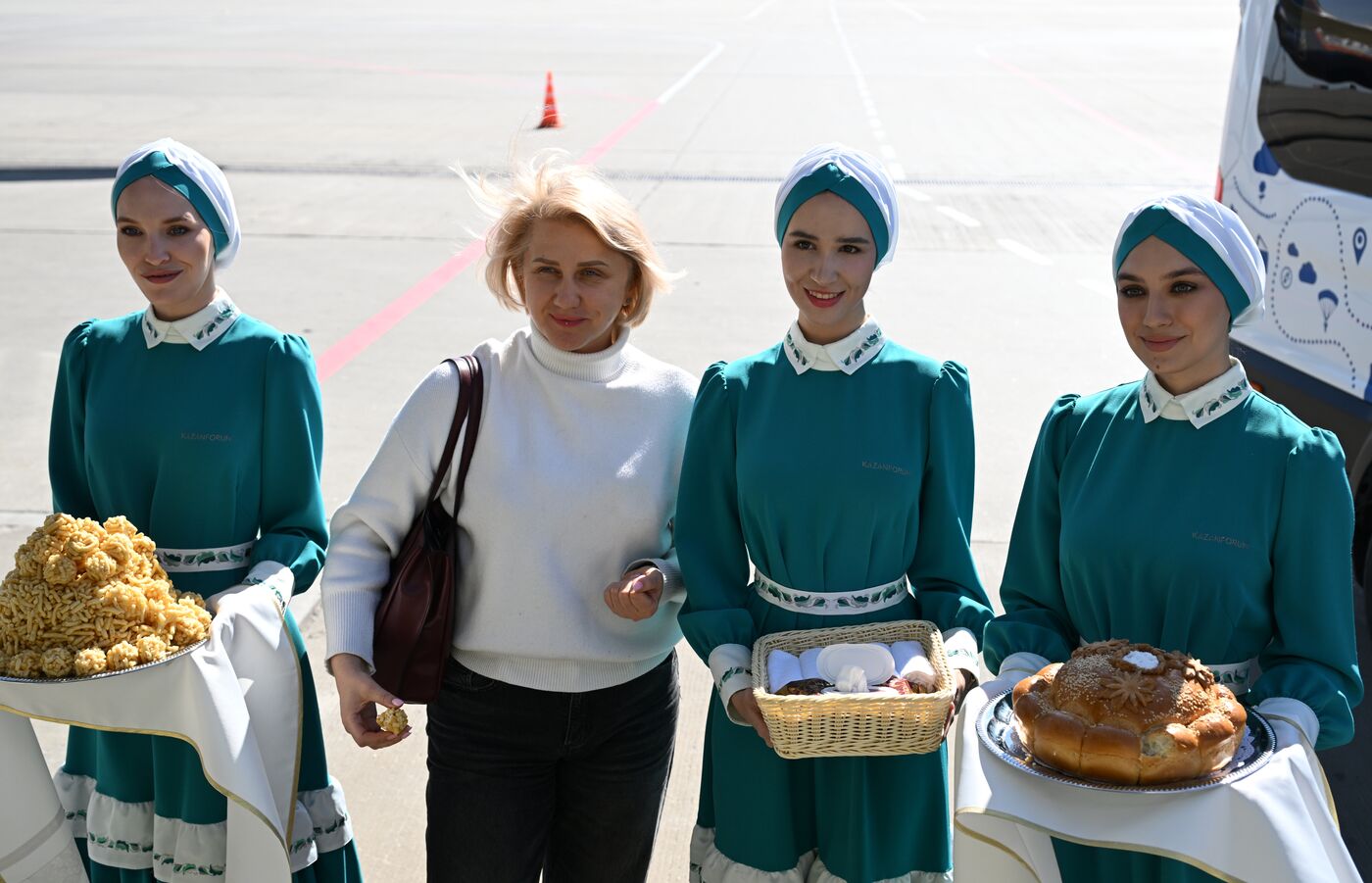 Guests arrive at KAZANFORUM 2025