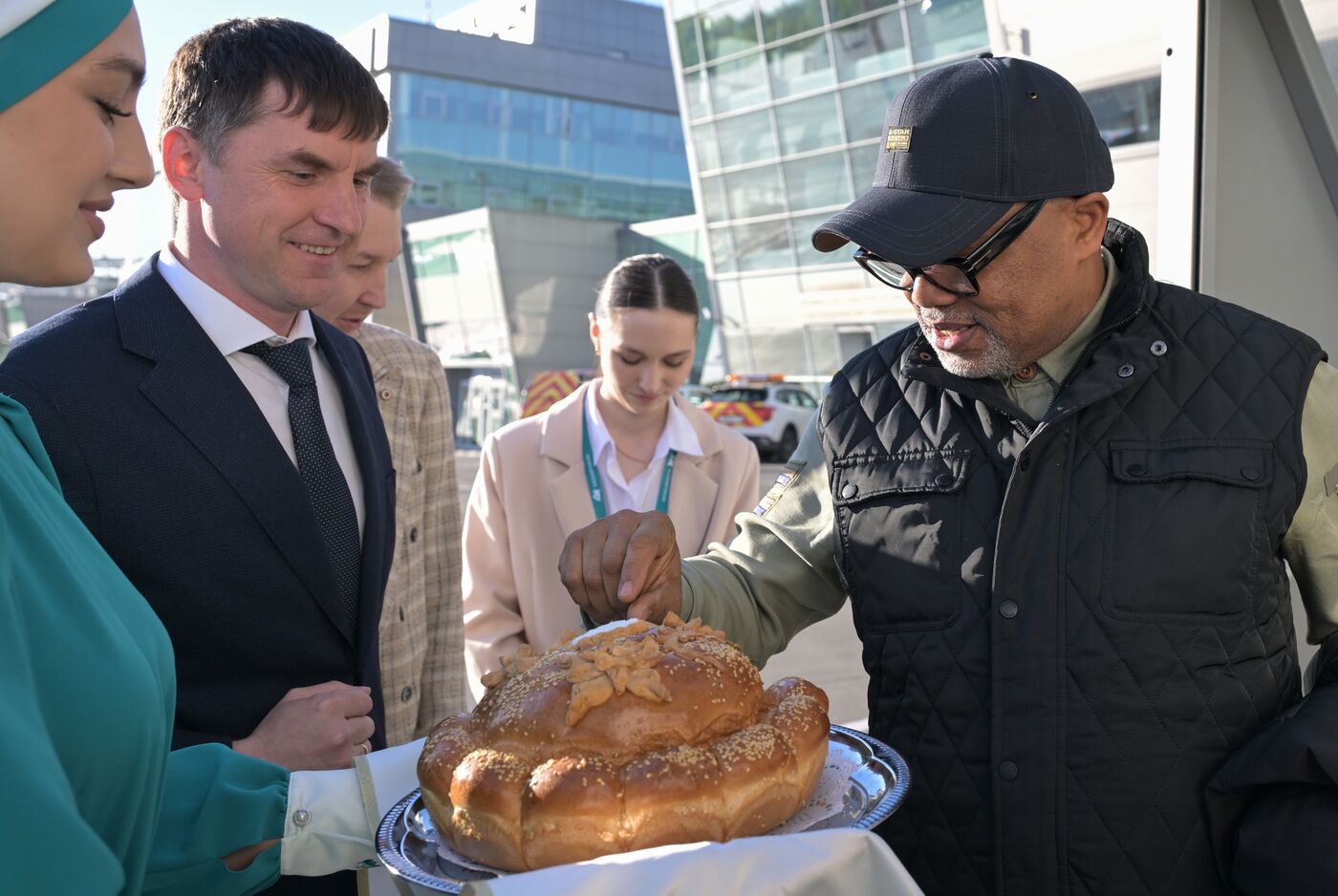 Guests arrive at KAZANFORUM 2025