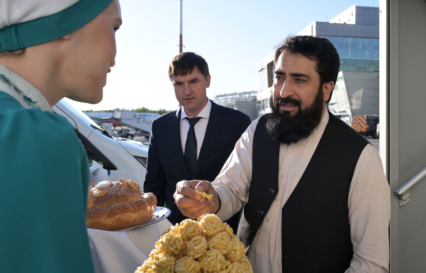 Guests arrive at KAZANFORUM 2025