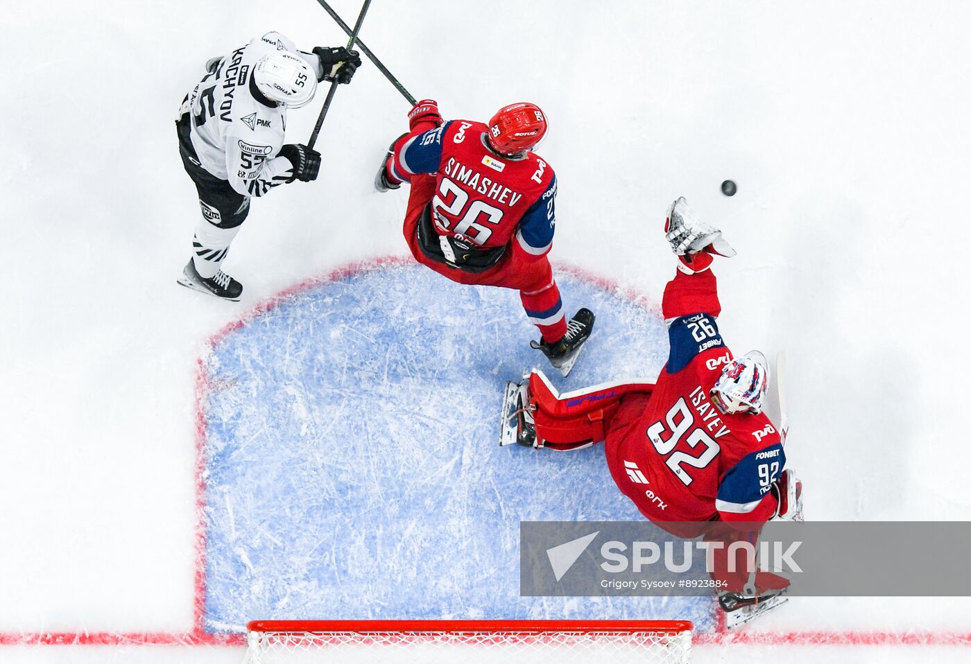 Russia Ice Hockey Kontinental League Lokomotiv - Traktor