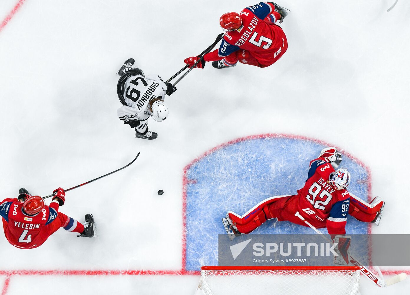 Russia Ice Hockey Kontinental League Lokomotiv - Traktor