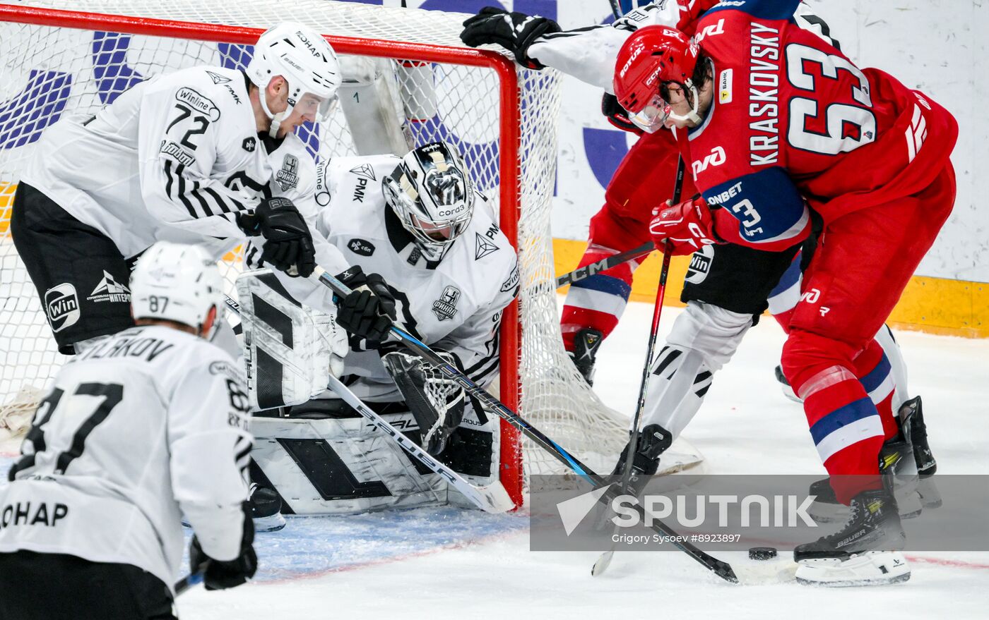 Russia Ice Hockey Kontinental League Lokomotiv - Traktor