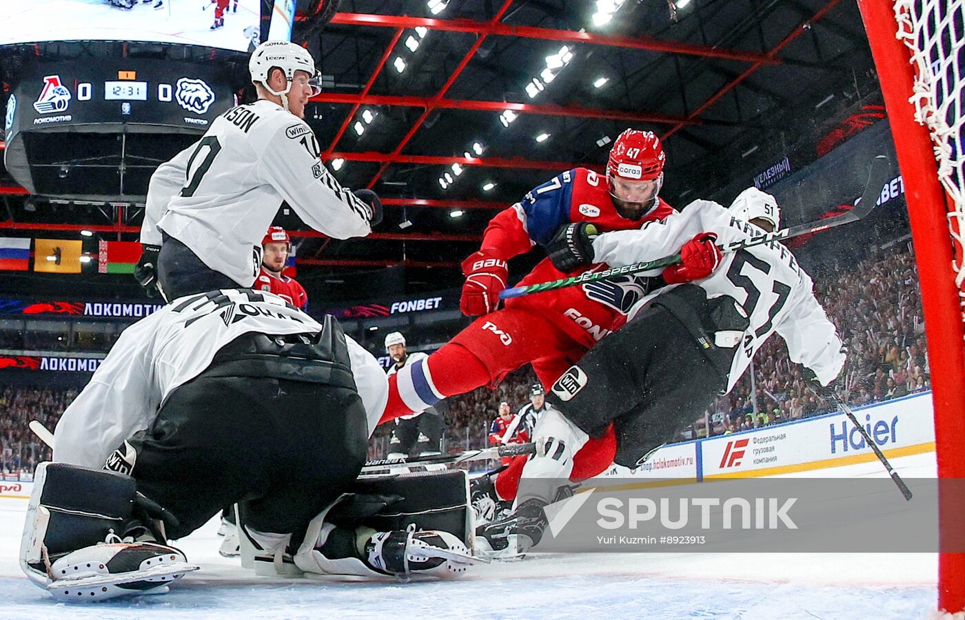 Russia Ice Hockey Kontinental League Lokomotiv - Traktor