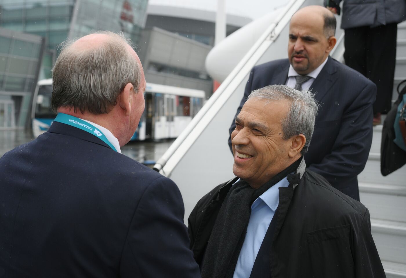 Guests arrive at KAZANFORUM 2025