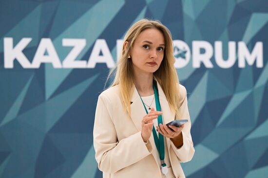 XVI International Economic Forum "RUSSIA - ISLAMIC WORLD: KAZANFORUM." Location: Russia, Republic of Tatarstan, Kazan. Author: Alexandr Kryazhev/Sputnik. KAZANFORUM 2025. On the sidelines