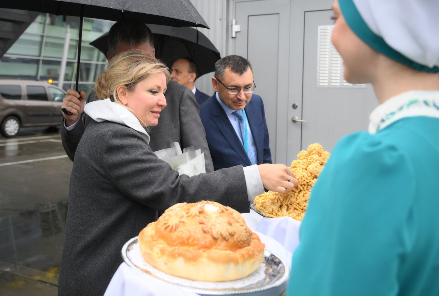 Guests arrive at KAZANFORUM 2025