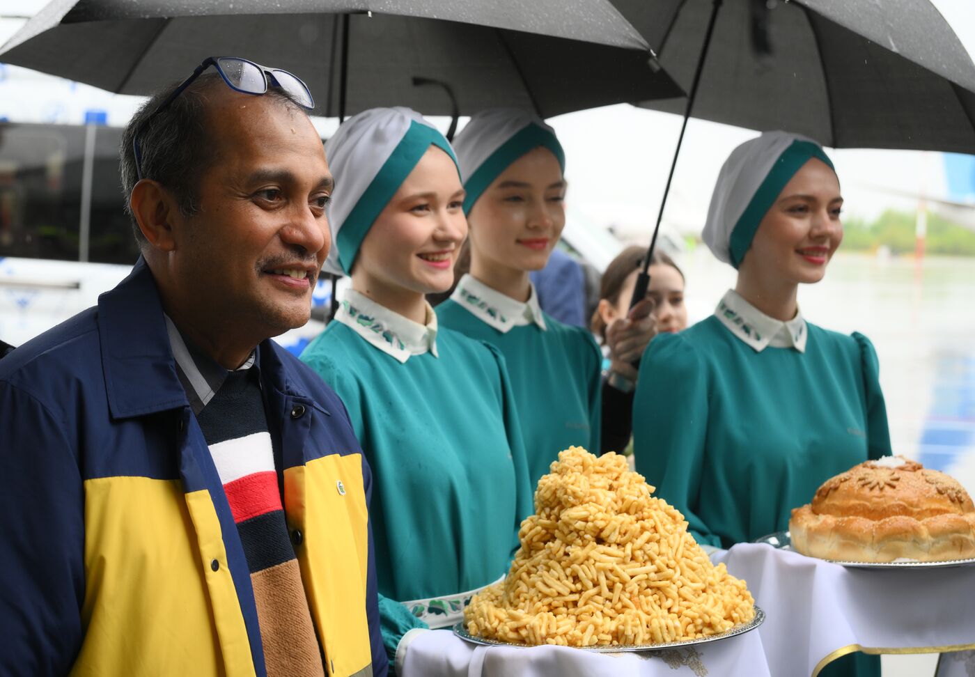 Guests arrive at KAZANFORUM 2025