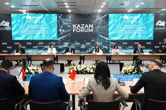 KAZANFORUM 2025. Opening ceremony of the IX Forum of Young Diplomats of OIC countries